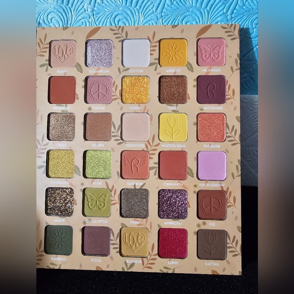 RUDE - Flower Child 30 Pressed Pigment & Shadows - Potpourri; BNIB FULL-SIZE - Picture 5 of 7